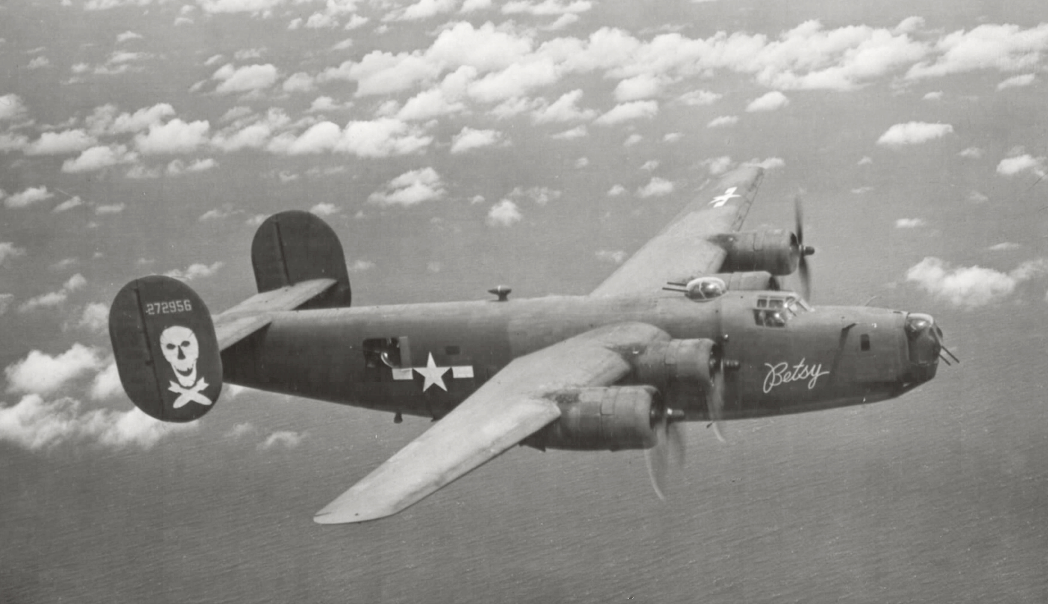 42-72956 B-24D Liberator 5AF 43BG403BS Betsy mission to Wewak New Guinea 24th Feb 1944 01