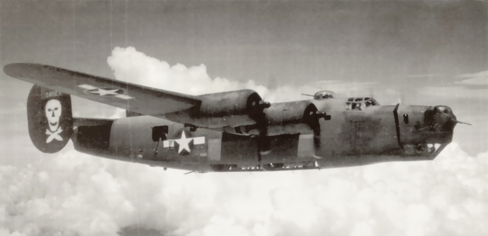 44-41127 B-24D Liberator 5AF 90BG320BS Windy City Kitty 01