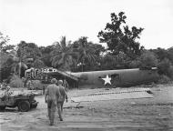Asisbiz 41-24073 B-24D Liberator 5AF 90BG319BS Scorpion wrecked in New Guinea 01 01