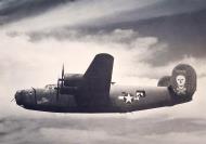 Asisbiz 42 72774 B 24D Liberator 5AF 90BG321BS Big Chief in flight 01
