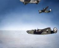 Asisbiz 42-100294 B-24J Liberator 8AF 93BG328BS GOB Victory Belle over occupied Europe Nov 1943 A62570