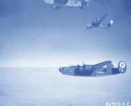 Asisbiz 42-100320 B-24J Liberator 8AF 93BG328BS GOA behind GOB over occupied Europe Nov 1943 NA1743