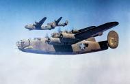 Asisbiz 42-40246 B-24D Liberator 8AF 93BG328BS F Thundermug salvaged Oct 10 1943