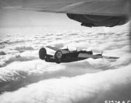 Asisbiz 42-72869 B-24D Liberator 8AF 93BG328BS GOQ Bear Down in formation NA478