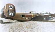 Asisbiz 42-109790 B-24J Liberator 15AF 98BG344BS Miss N U crash landed at Lecce Italy after a mission to Ploesti Romania 22nd July 1944 01