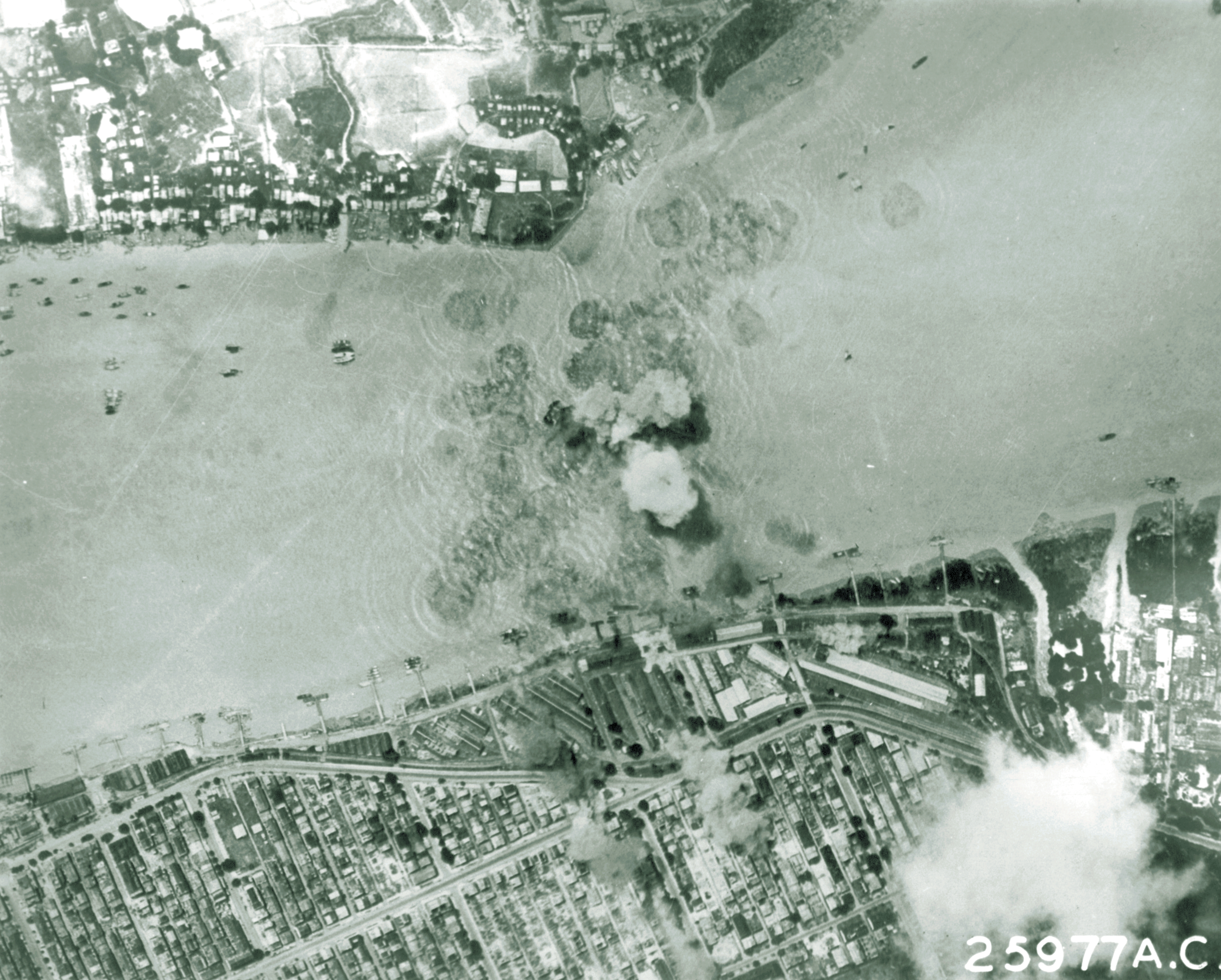 Target 10AF B-24's sink IJN 8,702GT Asakasan Maru merchant vessel nr Rangoon 27th Feb 1943 NA752