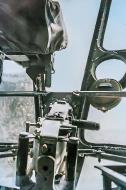 Asisbiz Crew air gunner defensive positions within the Consolidated B-24D Liberator nose gunner 01
