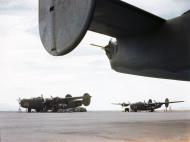 Asisbiz WWII color photo of USAAF 41-11891 Consolidated B-24D Liberator training aircraft in USA 1943 01
