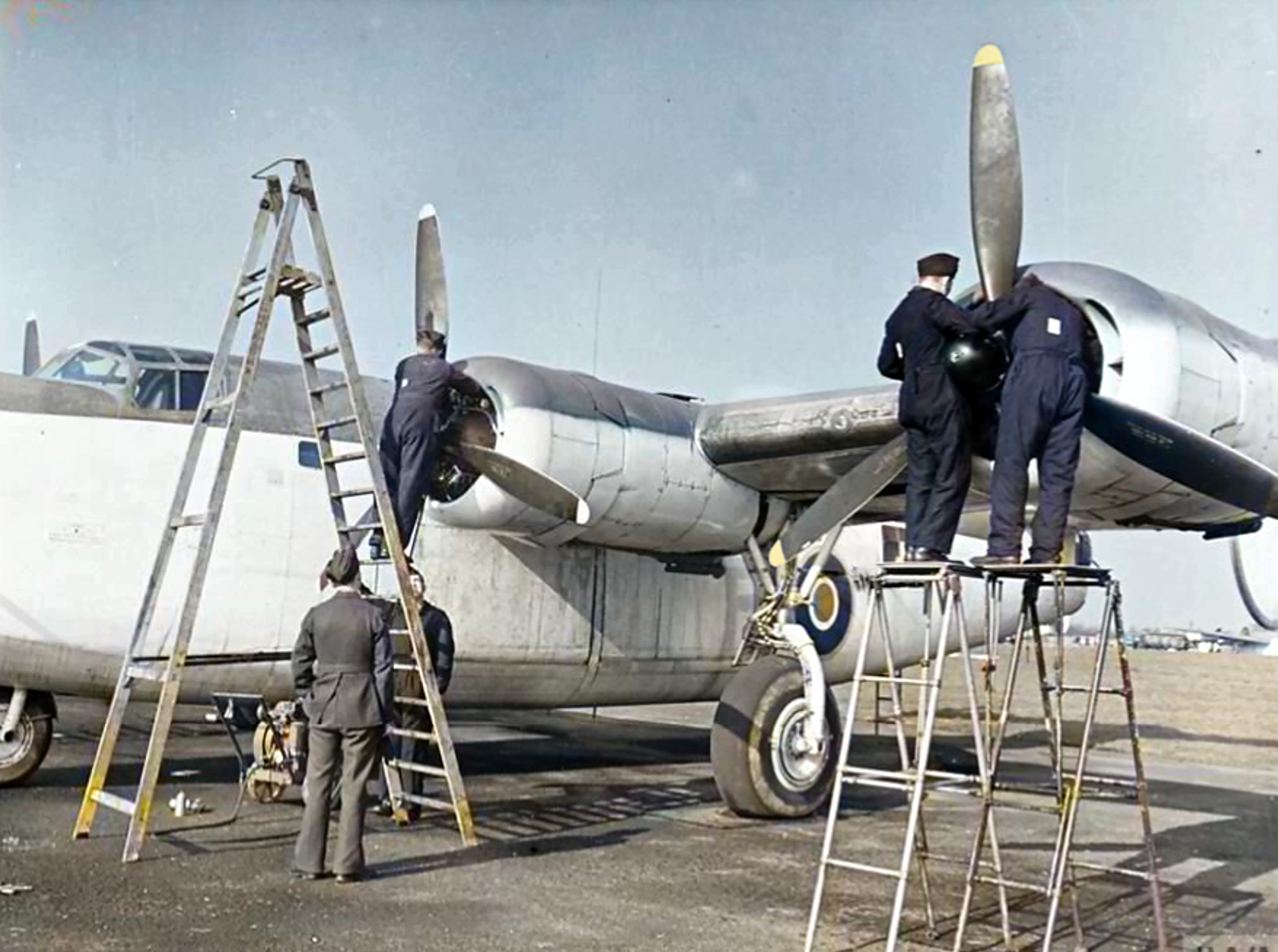 FMS Liberator GRIII RAF Coastal Command of No 86 Squadron RAF FL907 at Aldergrove County Antrim 01