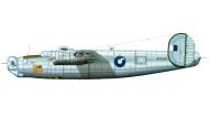 Asisbiz 44 41631 B 24L Liberator 7OTU RAAF GRD A72 116 with retractable RCM radar 1944 0A