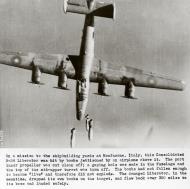 Asisbiz FMS B 24 Liberator hit by falling bombs when over the Ship building Yards at Monfacone Italy 01