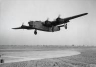 Asisbiz FMS Consolidated B 24 Liberator RAF 215Sqn lands at Calcutta 1st Jan 1945 FRE14406