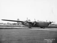 Asisbiz FMS Liberator CVII RAF 511Sqn and 232Sqn EW615 ex C-87 44 39223 at Prestwick Ayrshire after its delivery flight July 1944 IWM