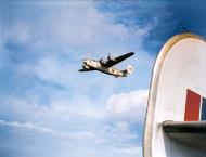Asisbiz FMS Liberator GRVI RAF 220Sqn ZZK KG869 on patrol and fitted with a Leigh Light fitted under the starboard wing based at Lagens Azores IWM