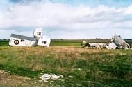Asisbiz FMS Liberator III RAF 224Sqn QXH FL910 ex B-24D 41 11718 wrecked while attempting to land at Predannack in Cornwall 20th Oct 1942 IWM 01