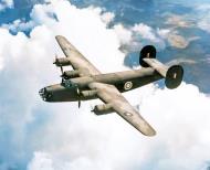 Asisbiz FMS Liberator MkIII in flight with MTO two tone earth brown camouflage style 01