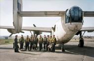 Asisbiz FMS Liberator V RAF 53Sqn H about to set off on an anti submarine patrol with Boulton Paul rear turret based at St Eval 26th Feb 1944 CH12366