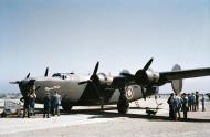 Asisbiz FMS LiberatorI RAF 45Sqn Atlantic Transport Group AL578 Marco Polo being loaded for a Transatlantic flight at Dorval Montreal Canada 01