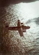 Asisbiz US Navy Consolidated PB4Y-1 Liberator heads out over the Bay of Biscay on an anti submarine patrol summer 1943 K13687