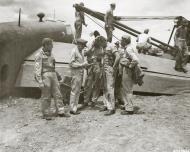 Asisbiz 41 30043 B 25D Mitchell 5AF 345BG498BS damaged over Nazab landed Port Moresby New Guinea 5th Sep 1943 01