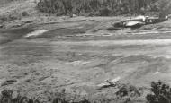 Asisbiz 41 30079 B 25D Mitchell 5AF 345BG500BG Saturday Nite with a Ki 46 II Dinah below at Wewak 4th Jan 1944 02