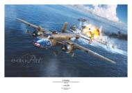 Asisbiz 44 30934 B 25J Mitchell 5AF 345BG449BS 1Lt Charles E Rice based at Kadena Okinawa July 1945 Eduard 0A