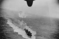 Asisbiz 5AF 345BG B 25's attacking Japanese Navy Destroyer Amatsukaze in the South China Sea 6th July 1945 01