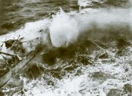 Asisbiz 5AF 345BG B 25's hit Japanese Navy Frigate Coastal Defense Vessel No 1 off Swatow China 6th Apr 1945 02