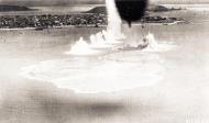 Asisbiz 5AF 345BG B 25's sink a Japanese freighter in the South China Sea 1st Mar 1945 01