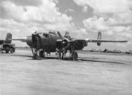 Asisbiz B 25 Mitchell 5AF 345BG being prepared for its next mission Luzon Philippines 1945 01