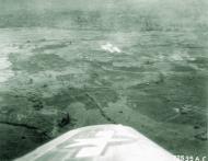 Asisbiz Aerial view of the Chinese First Army engaging Jap tanks one mile north of Lashio Burma 6th Mar 1945 NA347