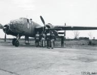Asisbiz B 25 Mitchell 9PRG crew carry a camera for their mission over Burma based in India NA283