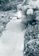 Asisbiz Target 10AF 1ACG under Col Philip Cochran's bomb the bridge at Meza Burma NA591