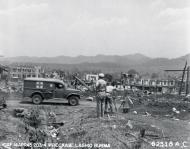 Asisbiz Target 10AF bomb damage at Lashio after being captured Shan State Burma 14th April 1945 NA508