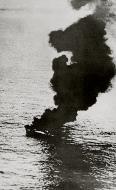 Asisbiz IJN picket boat No 23 Nitto Maru off Japan sunk by USS Nashville 18th April 1942 01