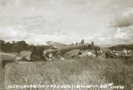 Asisbiz 41 12898 B 25C Mitchell locked break wheel on landing Wewak New Guinea 21st Jun 1943 06