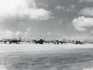 Asisbiz 43 3486 B 25D Mitchell 7AF at Ewajalein Marshall Islands 5th July 1944 NA289
