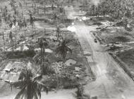 Asisbiz 5AF B 25 Mitchells attacking Boram airfield Wewak New Guinea 9th Oct 1943 01