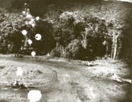 Asisbiz 5AF B 25 Mitchells parachute bomb at Dagua New Guinea 6th Sep 1943 01