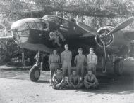 Asisbiz B 25 Mitchell 3AF 334BG471BS We'rewolf with crew trained replacement crews Pacific 1944 NA1134