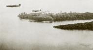 Asisbiz B 25 Mitchell over Gasmata Island New Britain Feb 1944 01