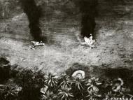 Asisbiz IJAAF Mitsubishi A6M Zero caught on the ground by Allied bombers at Lae New Guinea Bismarck Sea 22nd Mar 1943 02