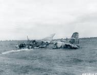 Asisbiz IJAAF Mitsubishi Ki 21 Sally Type 97 Heavy Bomber destroyed at San Manuel Airfield Luzon 1945 NA1099