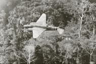 Asisbiz IJAAF Mitsubishi Ki 21 Sally caught in the air Wewak New Guinea 27th Dec 1943 02