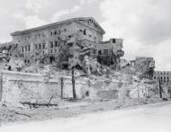 Asisbiz War damage famed Legislature Building Japanese headquarters in Manila Philippines 1945 NA208