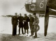 Asisbiz B 25 Mitchell 362BAP 6 SnrLt Shlekhanov with a leopard pattern Rizhsky at Baranovichi 1945 01