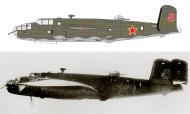 Asisbiz B 25C Mitchell 22GAP 238GBAP Red 43 Red army airforce in flight 1944 01