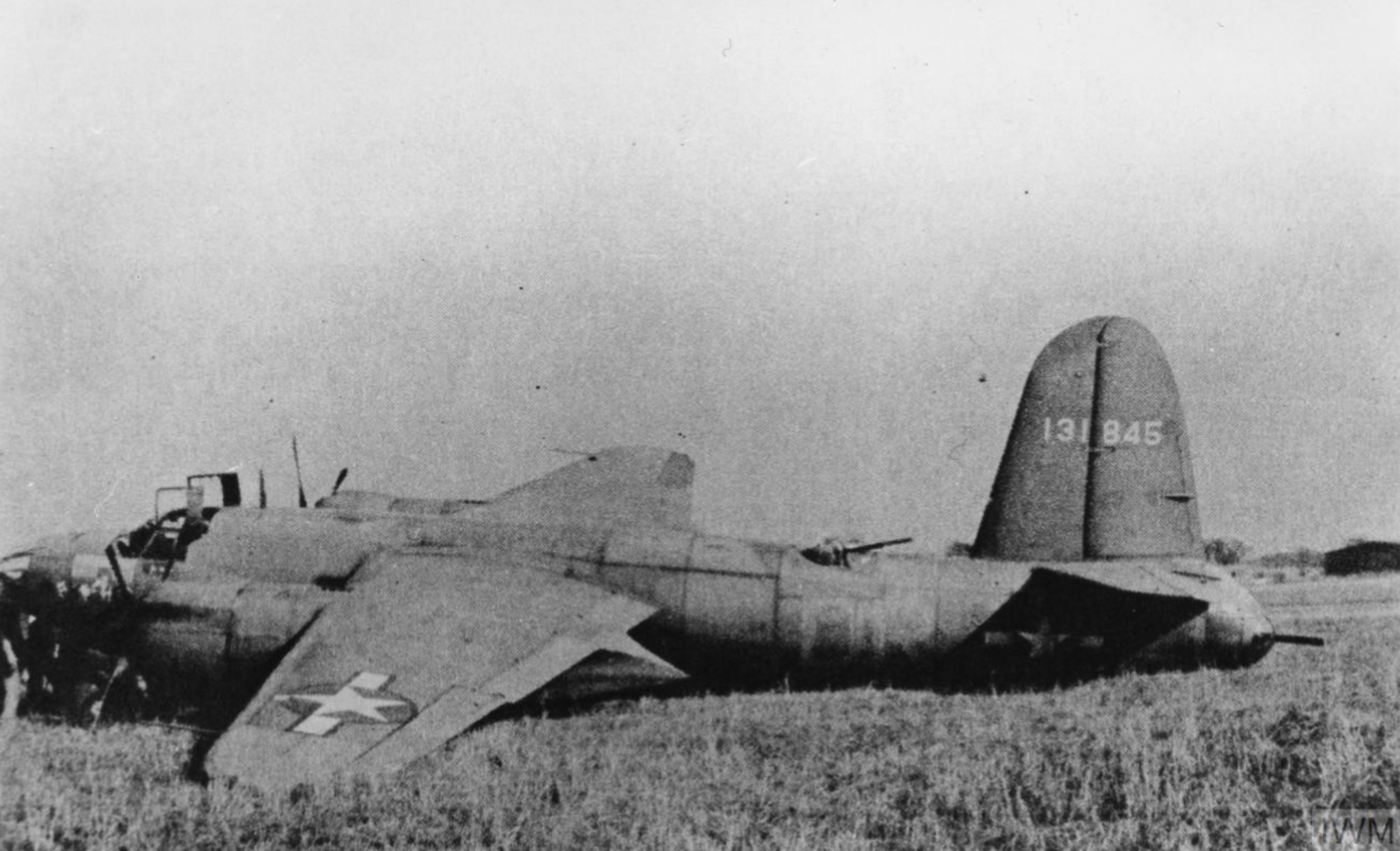 41 31845 B 26B Marauder 9AF 322BG452BS DRx shot down by fighters 7 May 1944 FRE4528