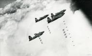 Asisbiz 41 18260 B 26B Marauder 12AF 320BG444BS 90 over the drop zone Italy Aug 1944 FRE11333