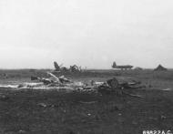 Asisbiz 41 31627 B 26B Marauder 9AF 386BG555BS YAQ Perkatory destroyed when Ju 88 crashed on it England 22 Mar 1944 02